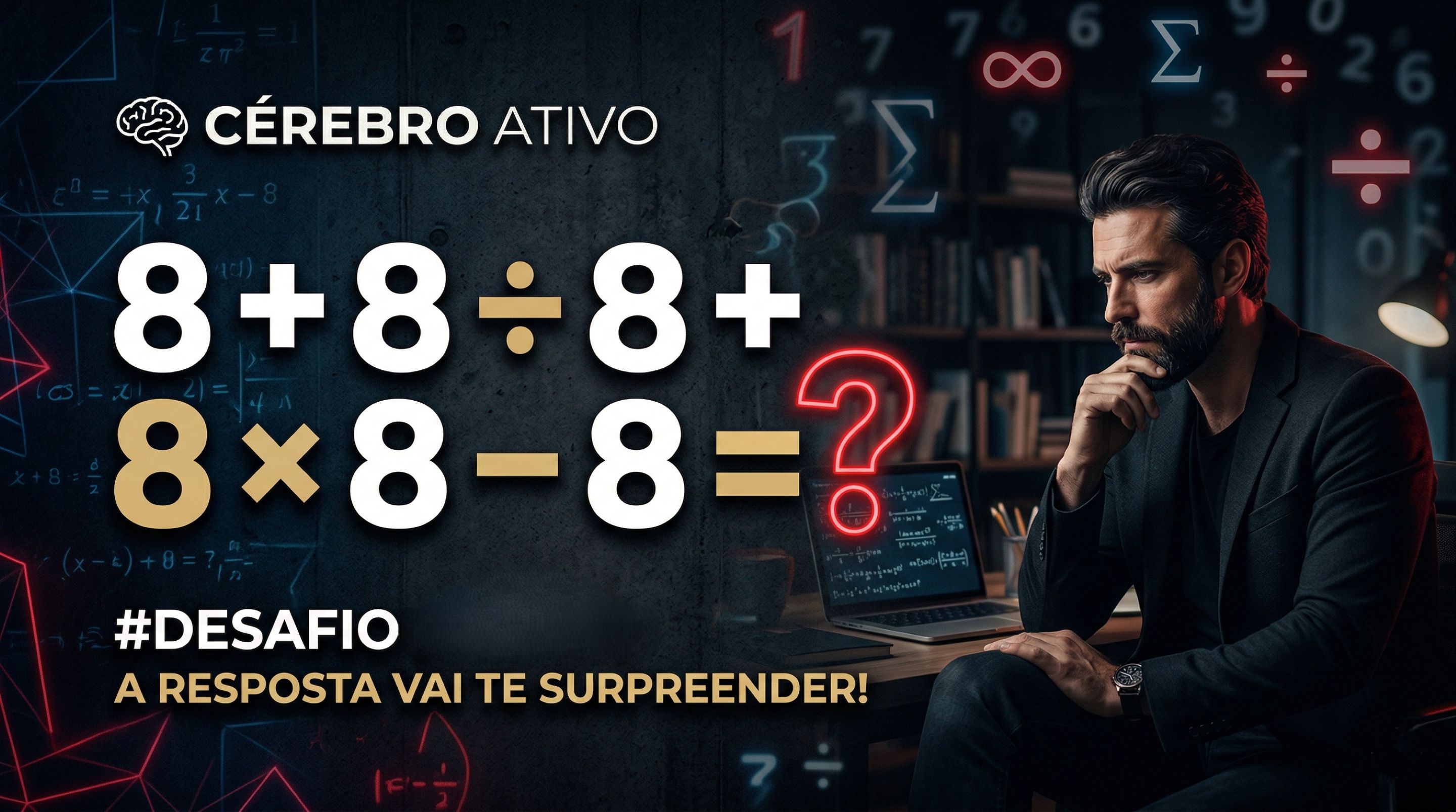 A equação com vários 8 que está deixando muita gente confusa