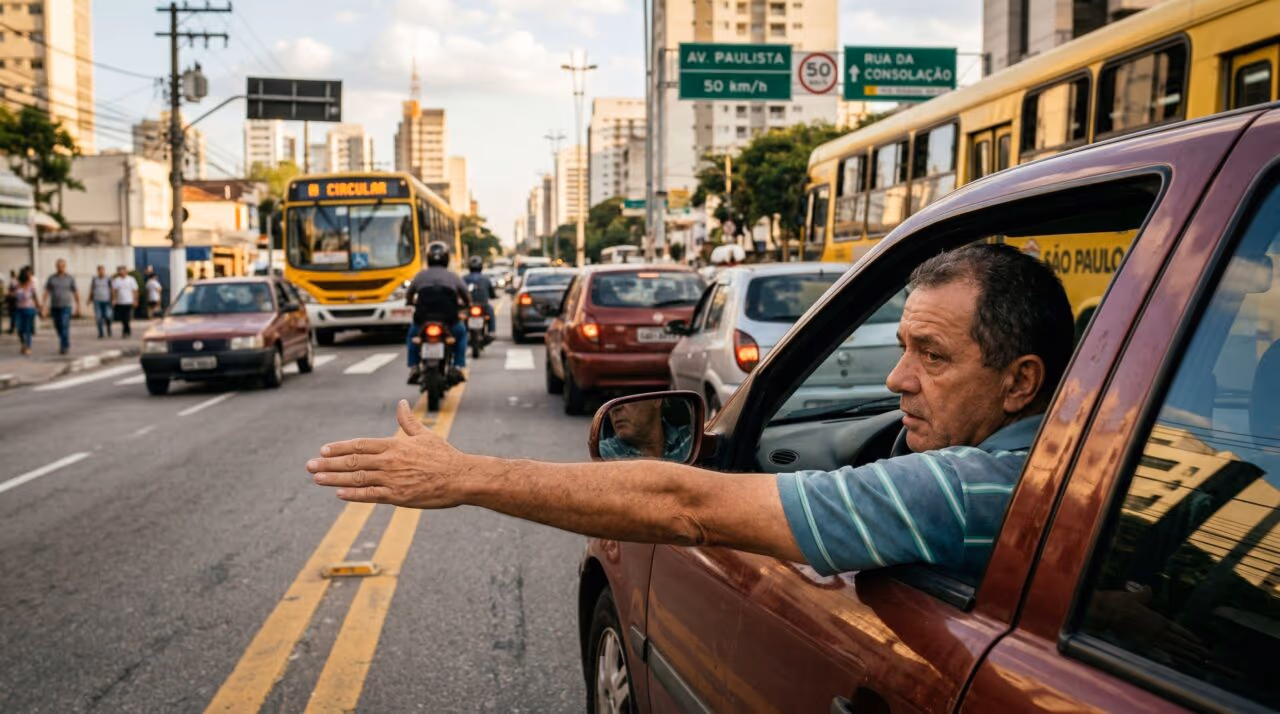 Motoristas que insistem em usar o braço para sinalizar conversões certamente conhecem o art. 35 do CTB