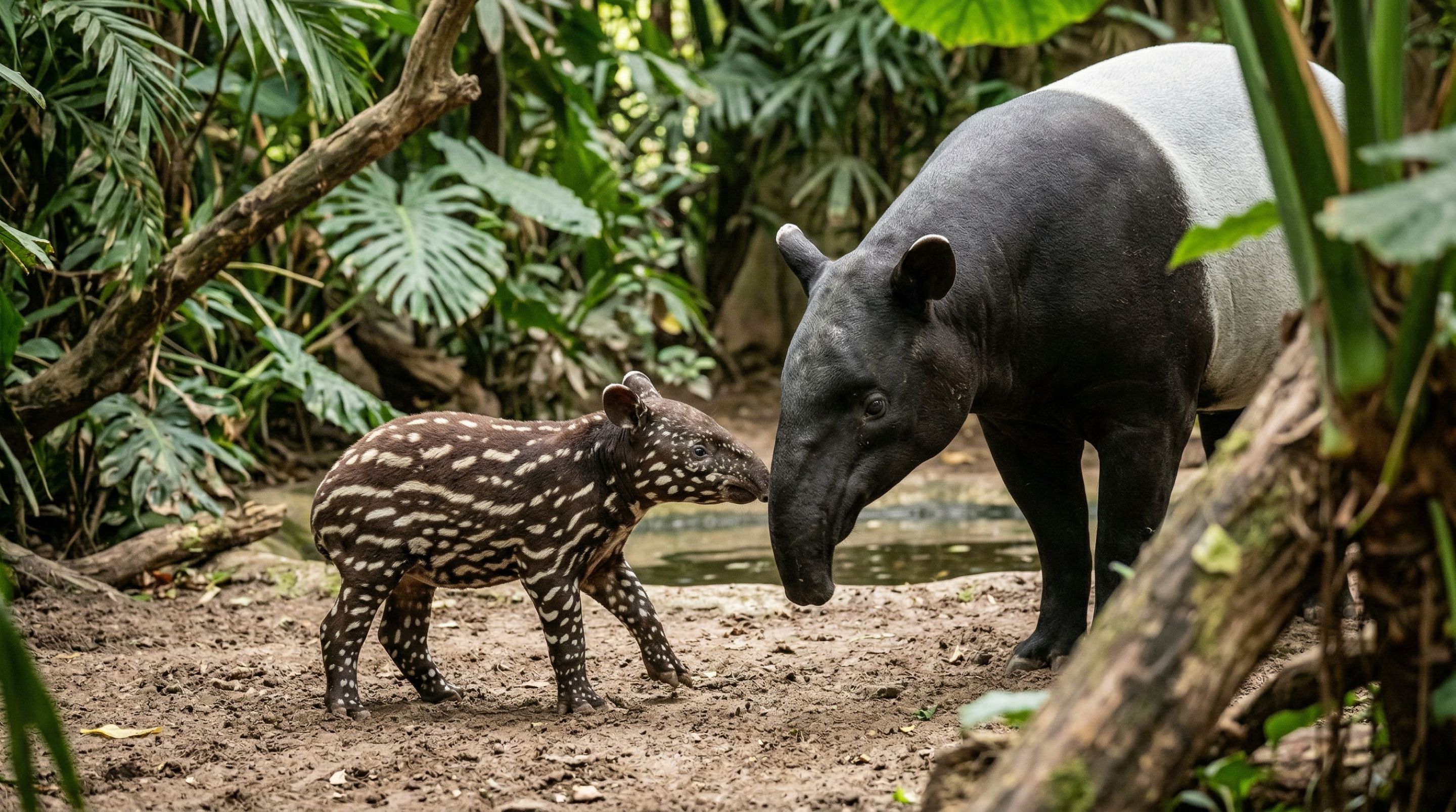 Rara anta malaia nasce na Alemanha e deixa cientistas em choque