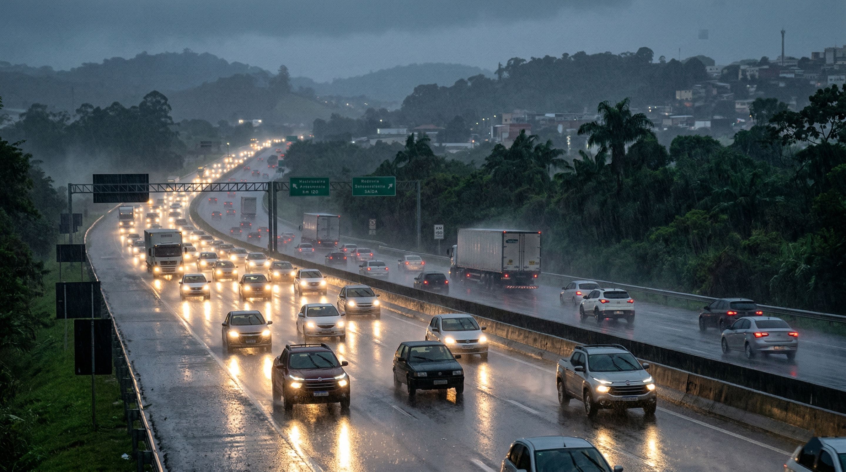 Motoristas que dirigem com os faróis desligados durante o dia precisam conhecer essa regra do CTB