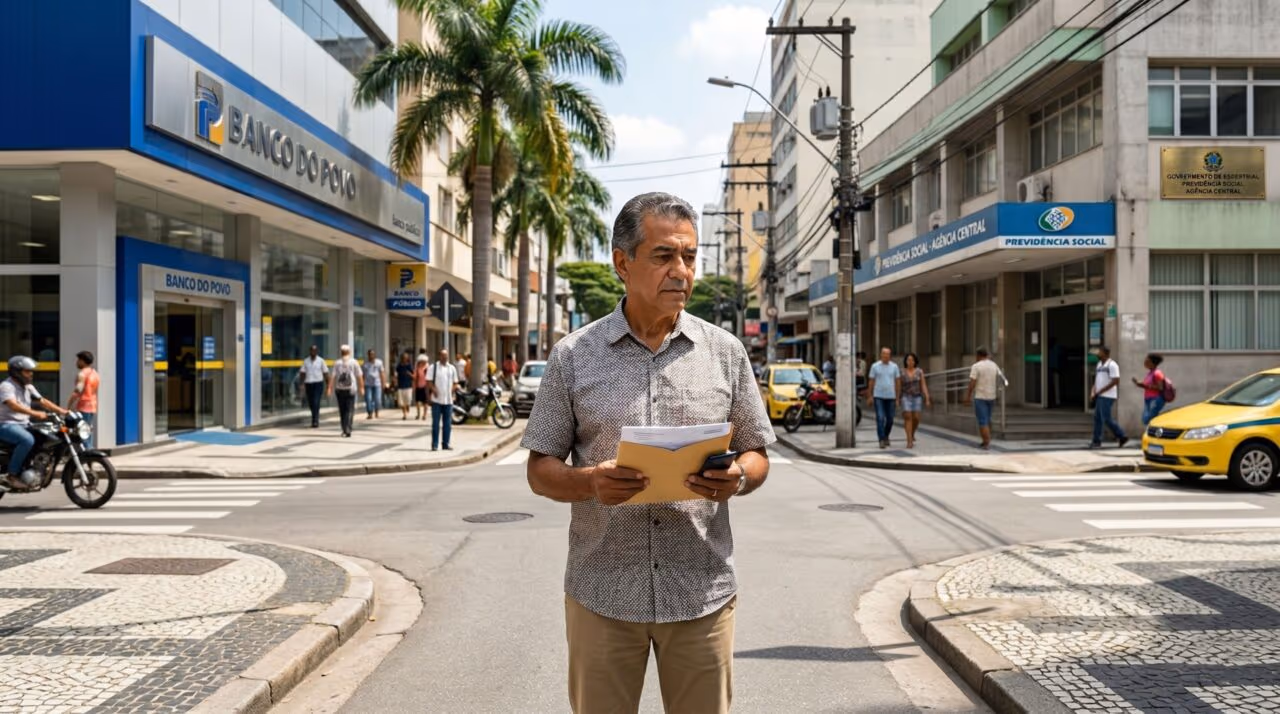 Quando o aposentado deve procurar o banco e quando deve procurar o INSS?