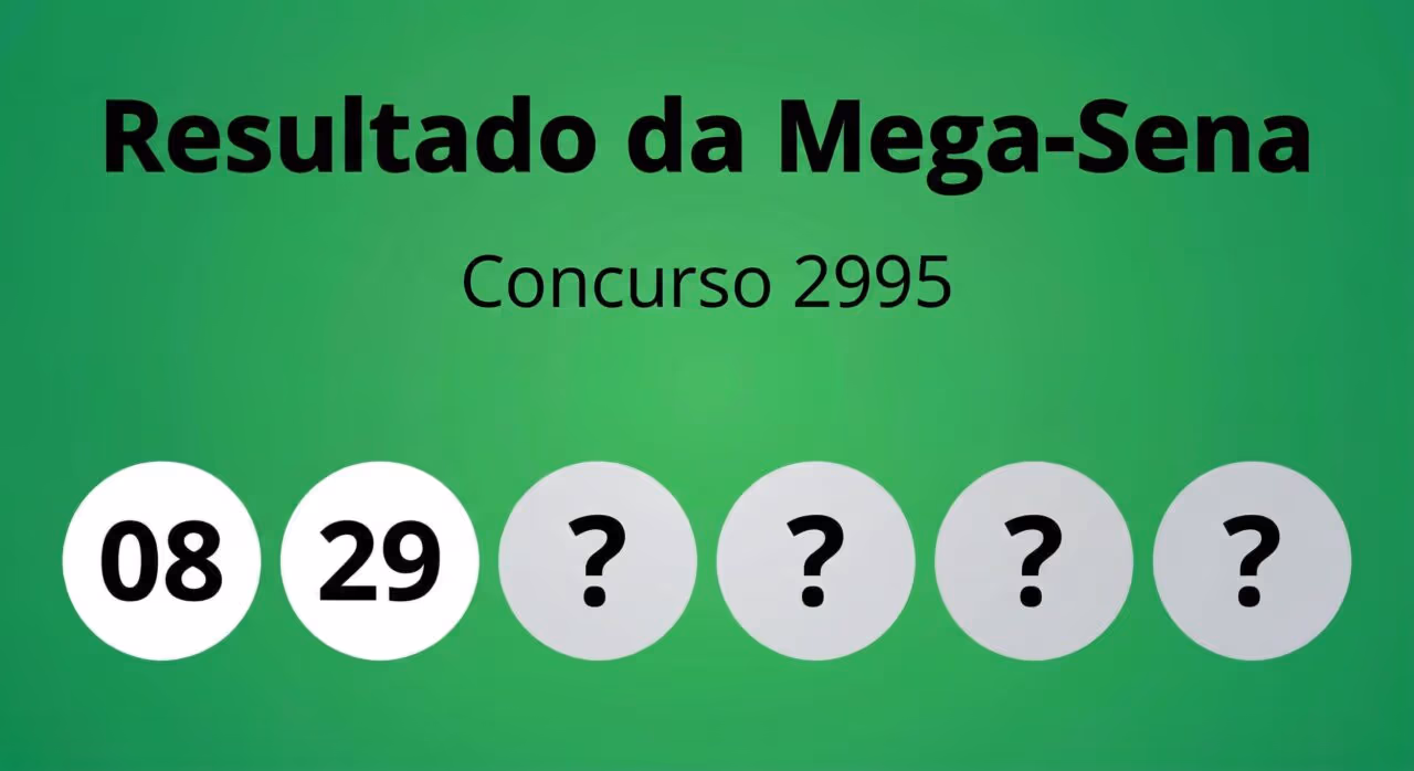 Essas foram as dezenas sorteadas da Mega-Sena neste sábado, 11 de abril