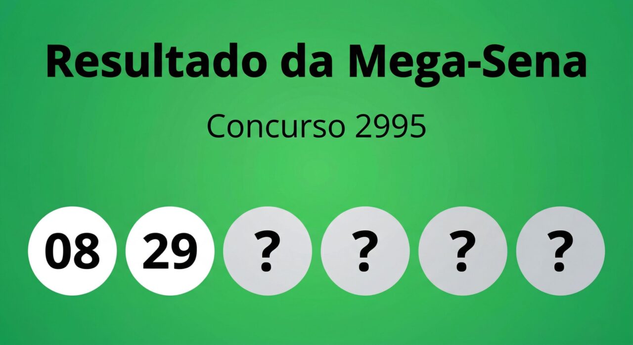 Essas foram as dezenas sorteadas da Mega-Sena neste sábado, 11 de abril