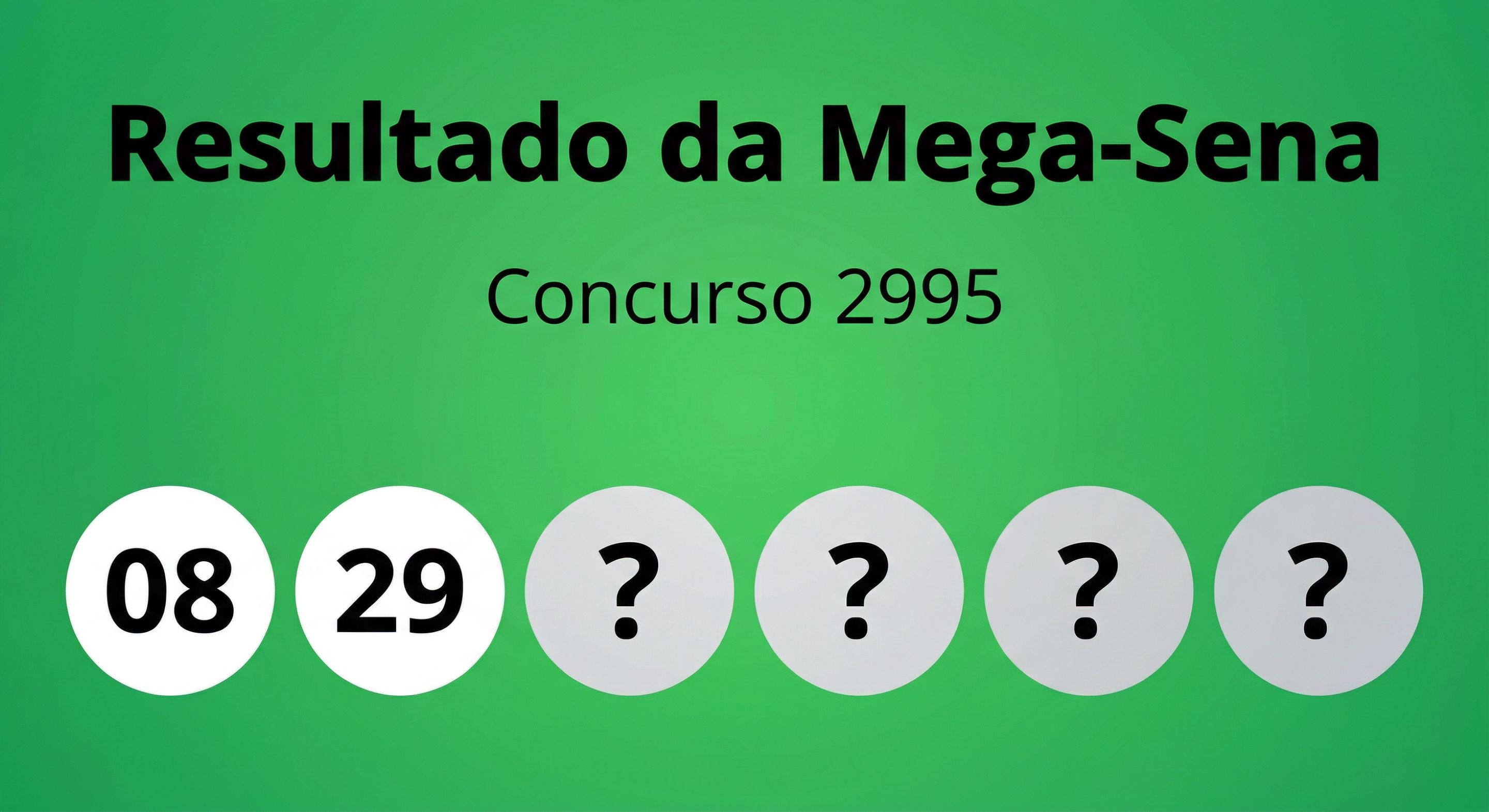 Essas foram as dezenas sorteadas da Mega-Sena neste sábado, 11 de abril