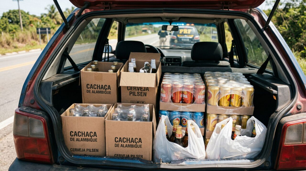 O que a lei diz sobre levar bebidas alcoólicas no veículo?