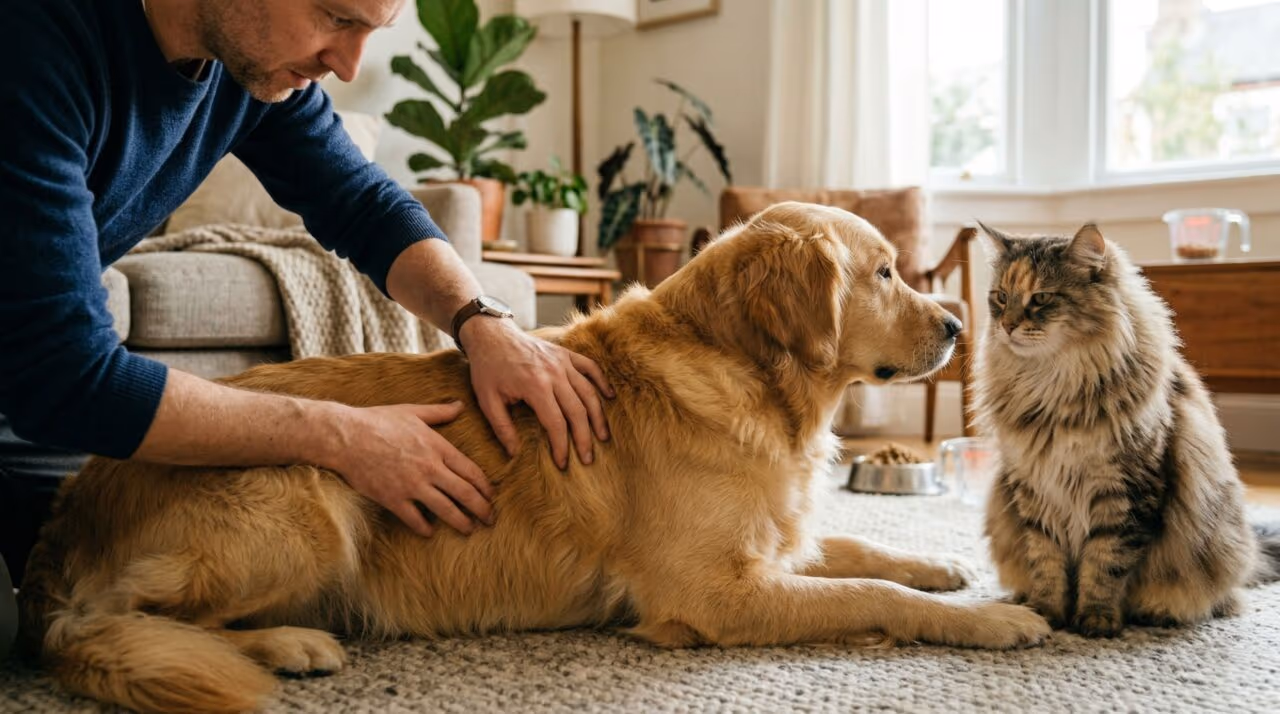 Como saber se seu pet está acima do peso, mesmo não parecendo gordinho