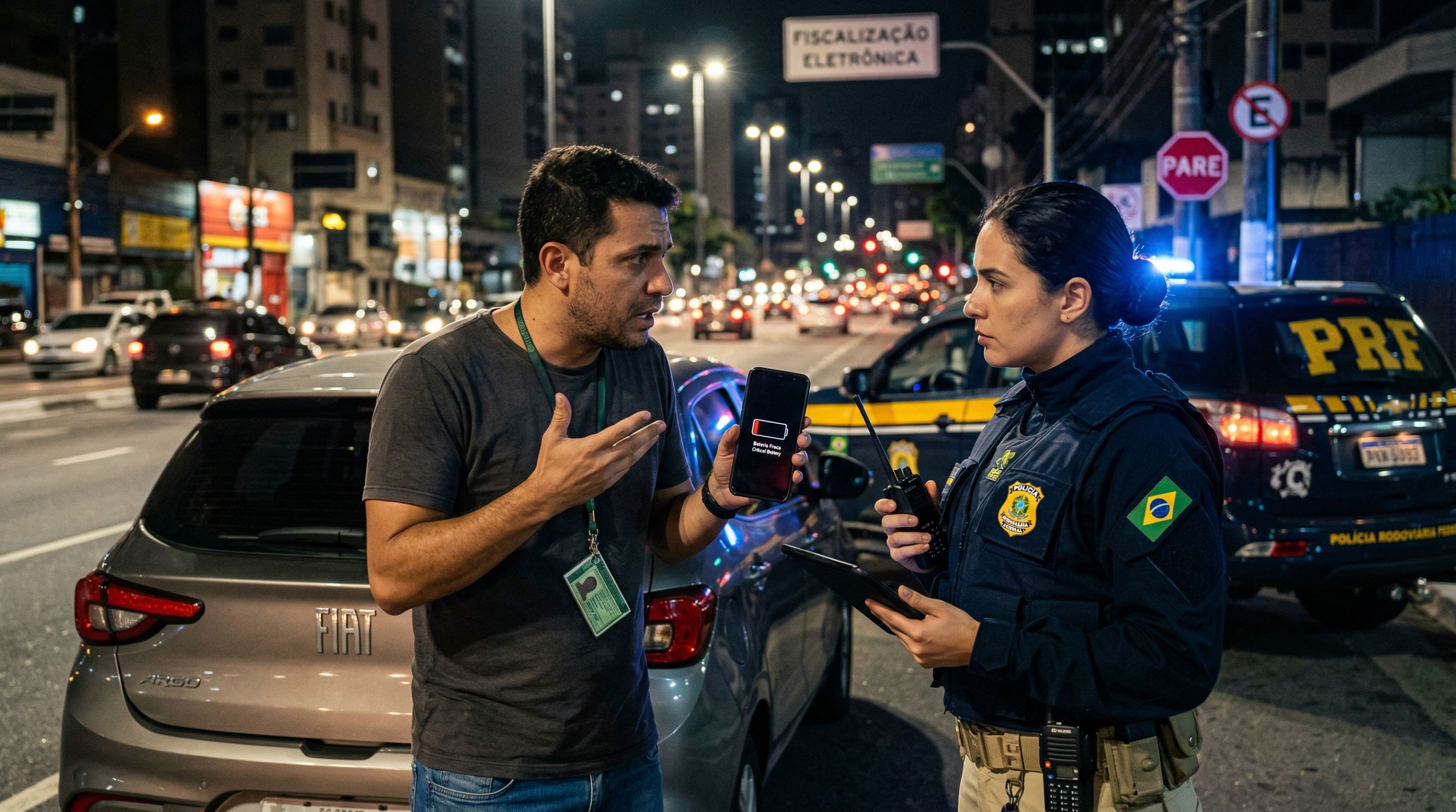 Polícia pediu para você sair do carro durante a blitz? Saiba exatamente o que a lei permite e o que você pode recusar