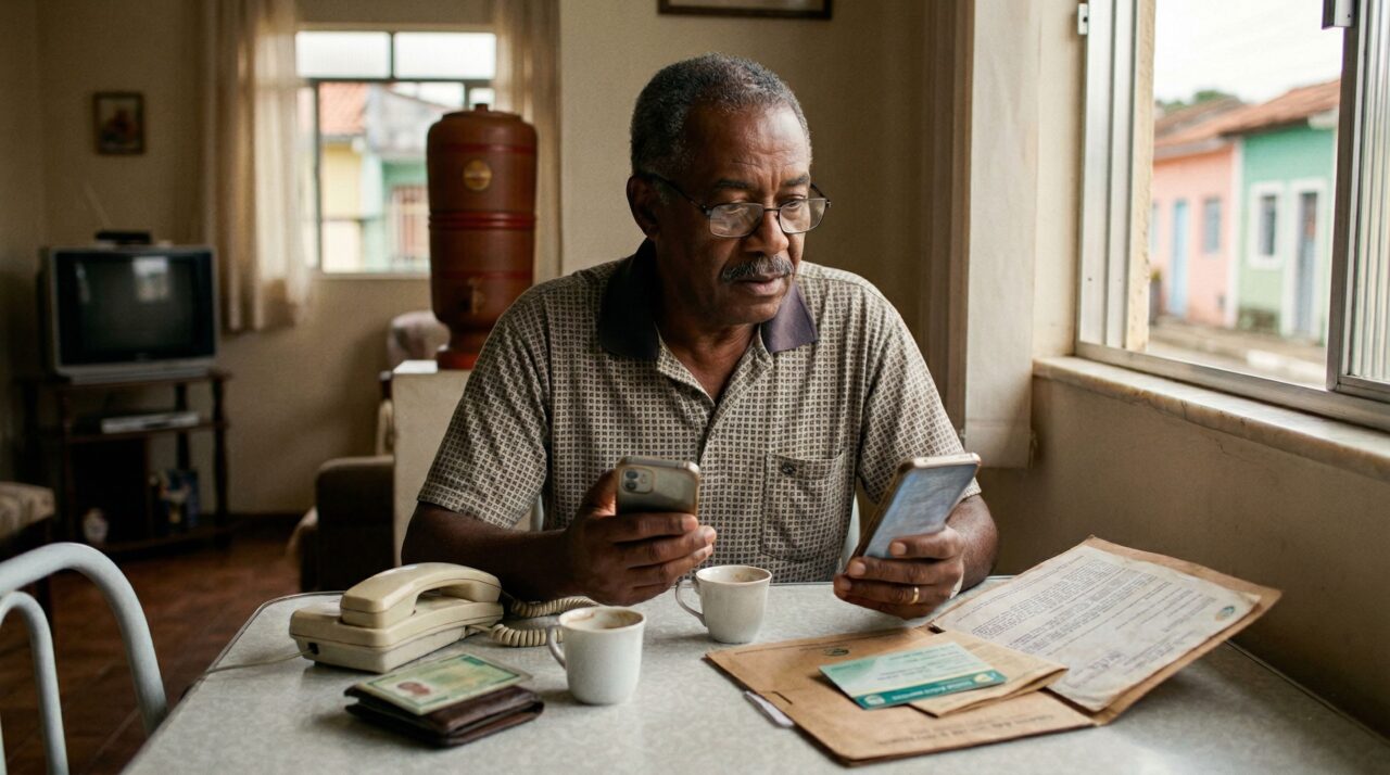 Aposentados ainda perdem tempo no canal errado: entenda quando agência, app ou telefone valem mais a pena