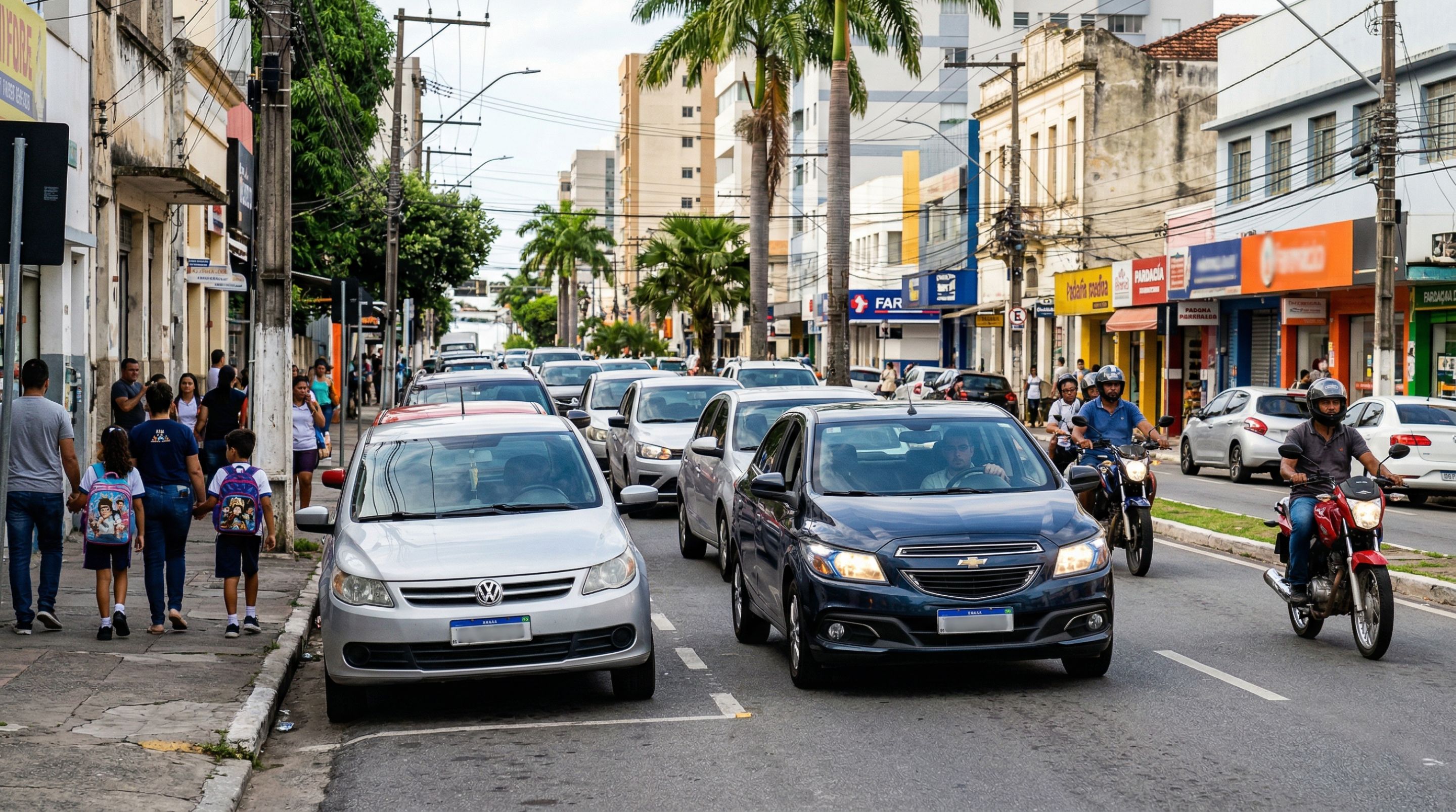Motoristas que param em fila dupla precisam conhecer o que diz o CTB