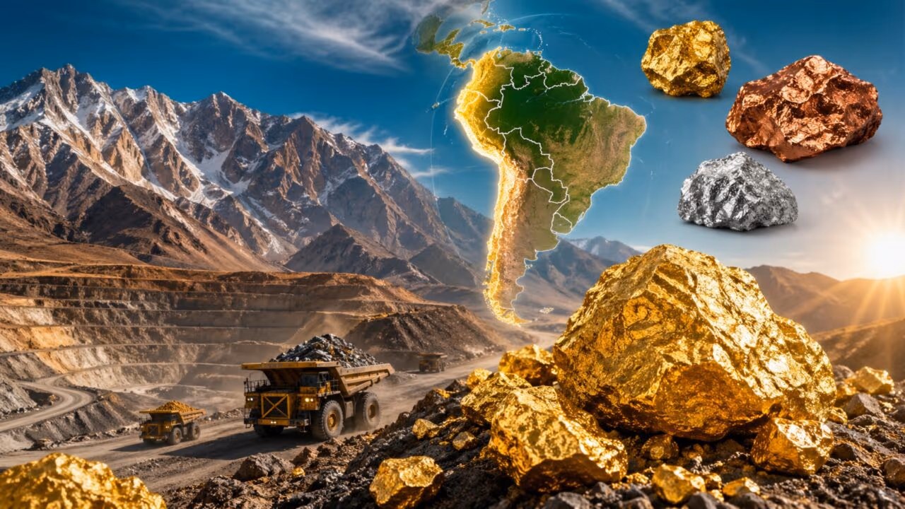 Grande jazida de ouro de aproximadamente R$ 900 bilhões foi descoberta próxima ao Brasil