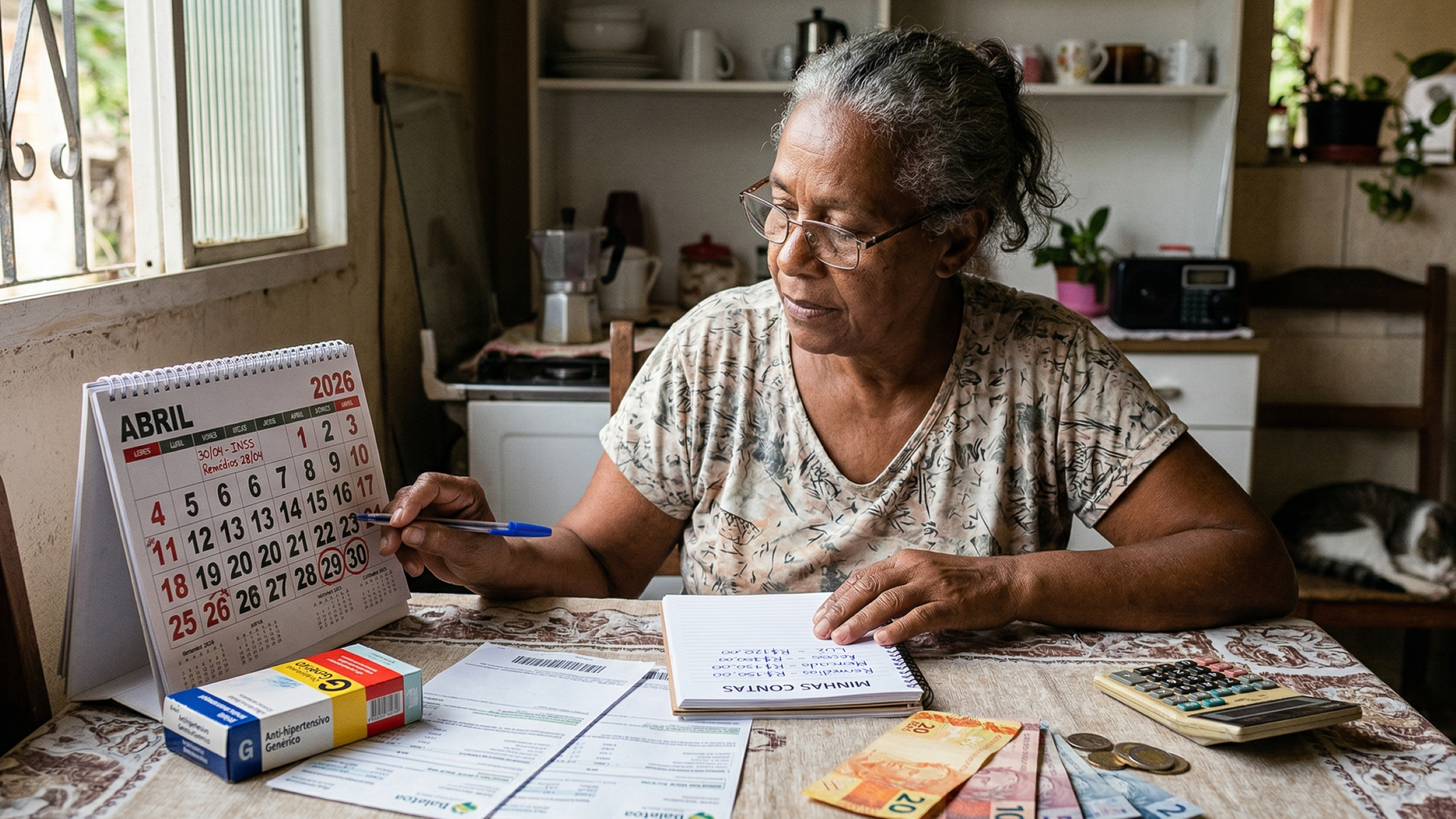 O calendário do INSS em 2026 ganhou um peso enorme na rotina de aposentados e pensionistas
