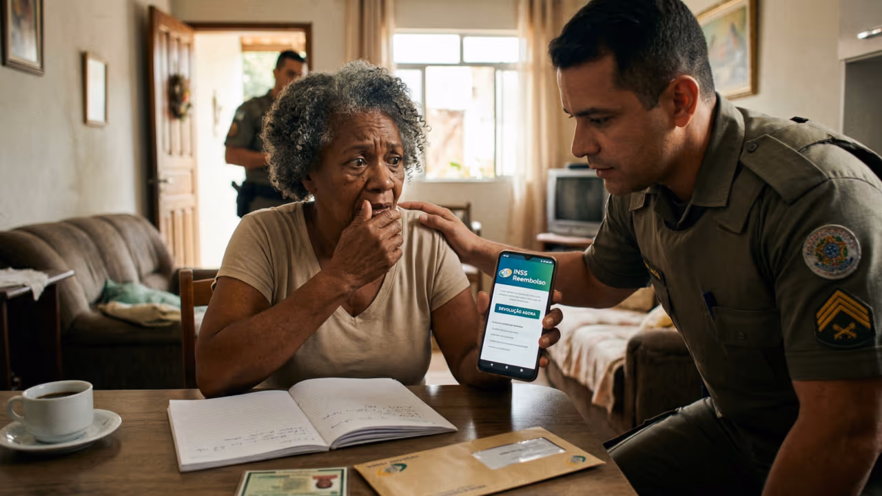 Novo golpe usa nome do INSS para enganar beneficiários e transformar um clique em prejuízo real