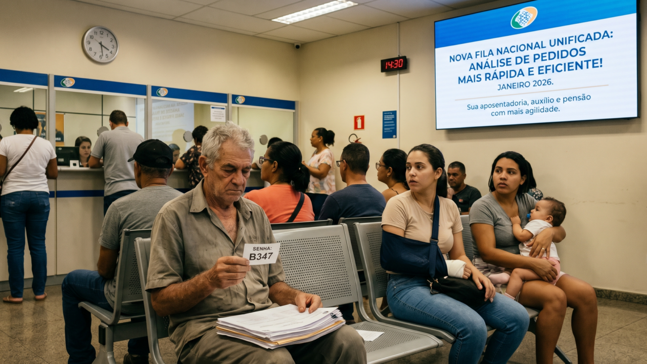 Fila nacional do INSS promete acelerar benefícios, mas o que isso muda na vida de quem está esperando?