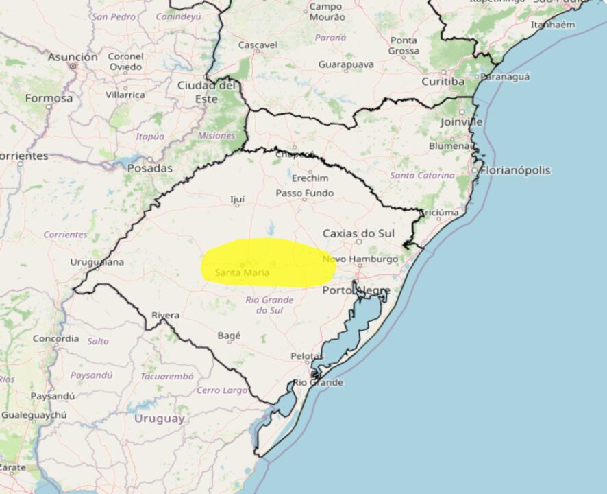 Inmet emite alerta de geada para as regiões Sul e Sudeste nesta 4°feira, 29