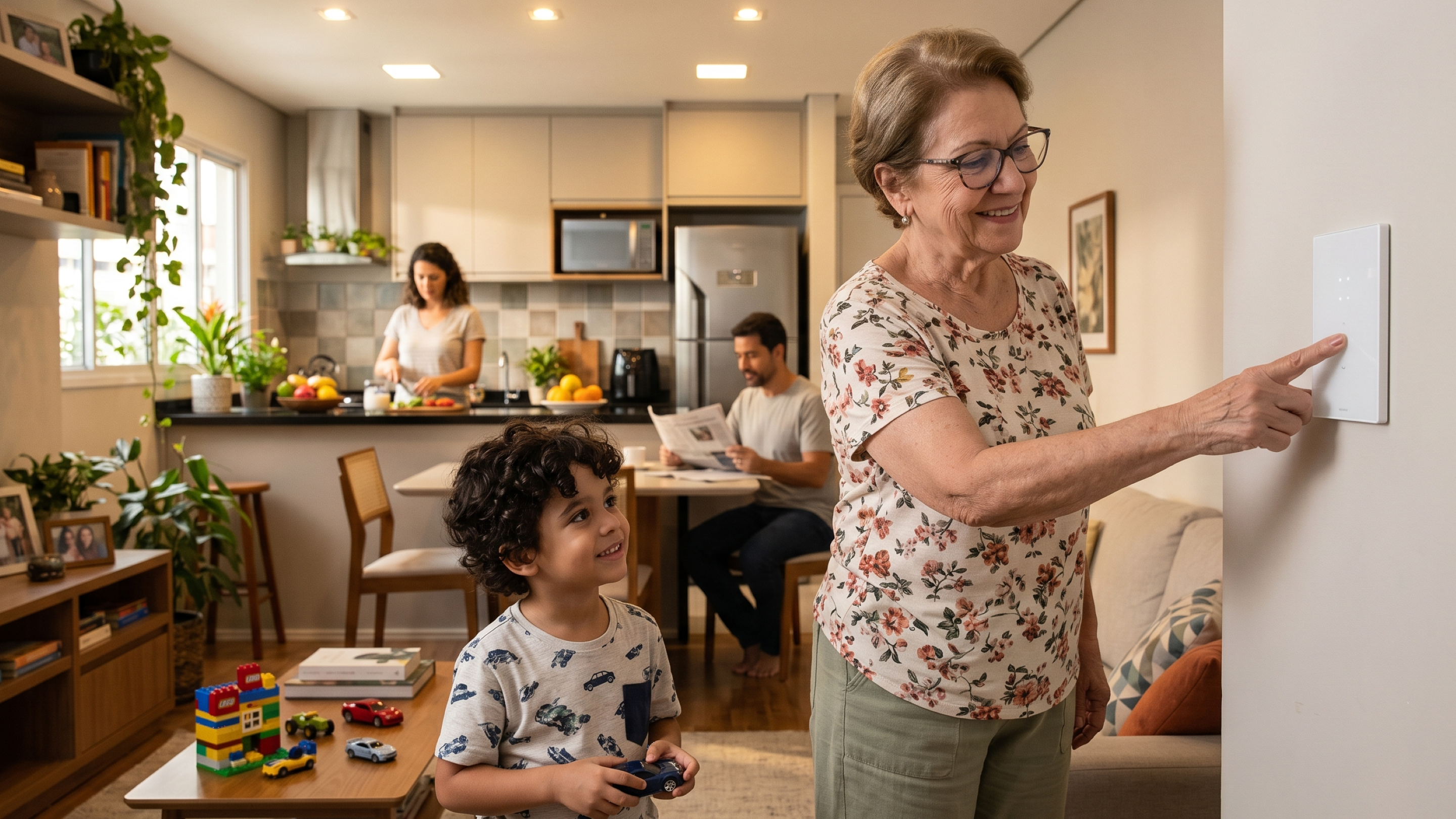 Interruptor inteligente vale mais a pena que lâmpada smart em muitos lares e quase ninguém percebe isso