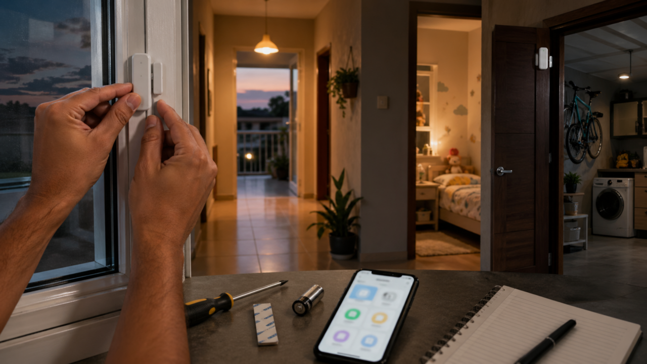 O acessório simples que avisa quando porta ou janela abre e pode reforçar a segurança da casa