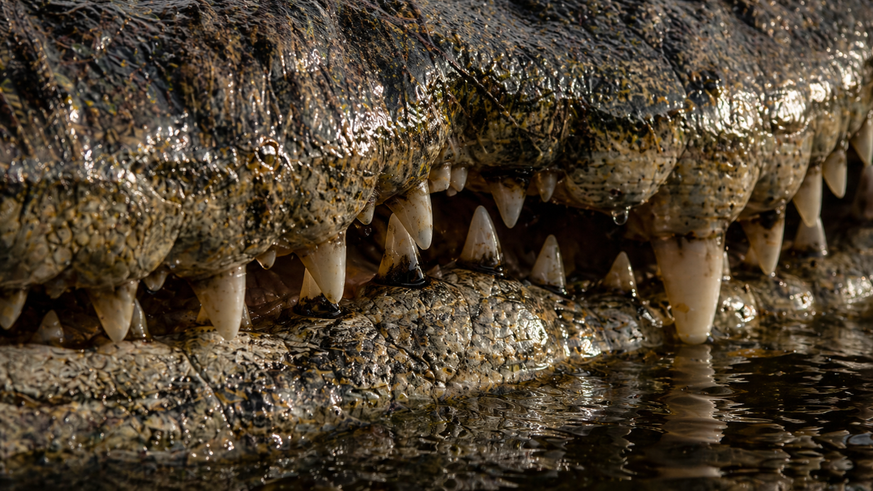 Como a mordida mais forte do reino animal ajuda um predador a vencer dentro e fora da água