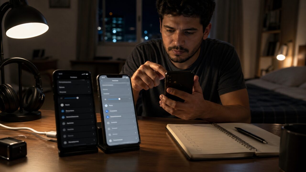 Modo escuro economiza bateria ou só deixa a tela mais confortável?