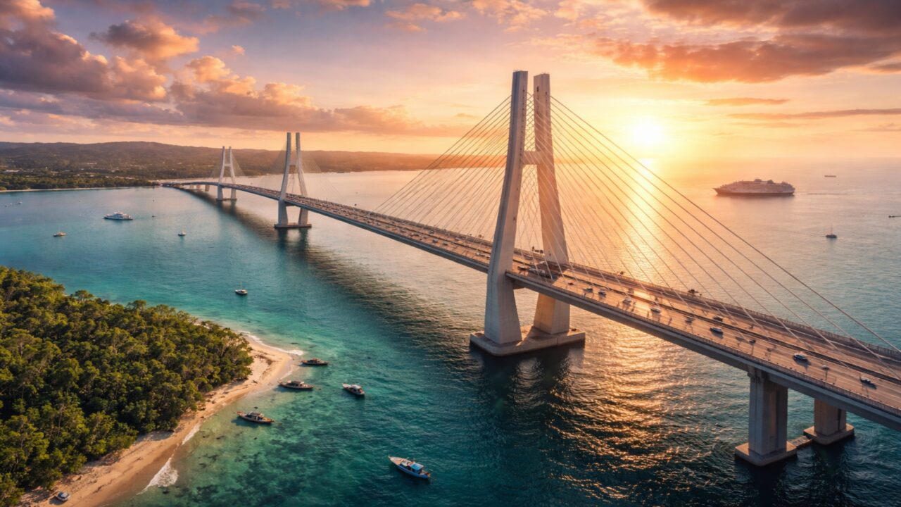 O Brasil quebra todos os limites estabelecidos: constrói uma ponte de 12 km para ligar uma ilha ao continente