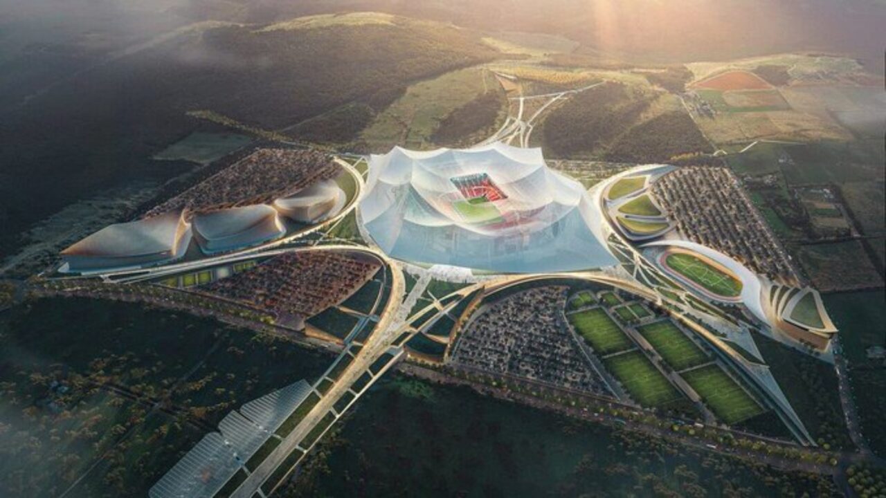 O maior estádio do planeta Terra está sendo construído: sua capacidade será para 115.000 pessoas