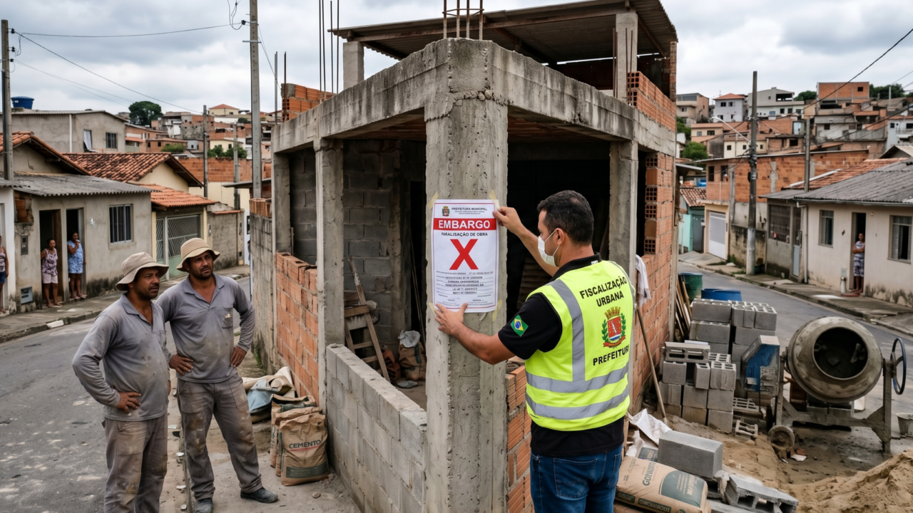 O que diz a lei sobre a construção em terrenos sem autorização no Brasil