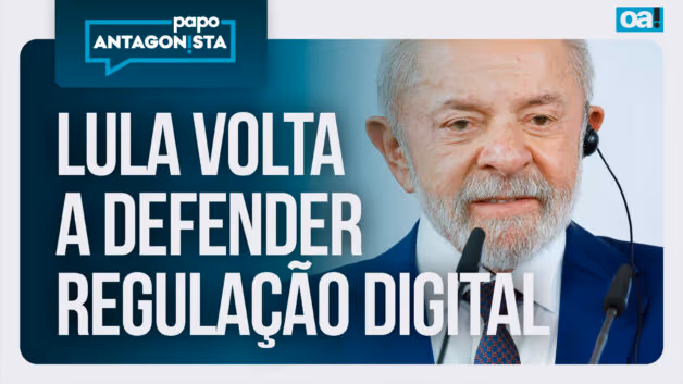 Papo Antagonista: Lula volta a defender regulação digital durante visita à Espanha