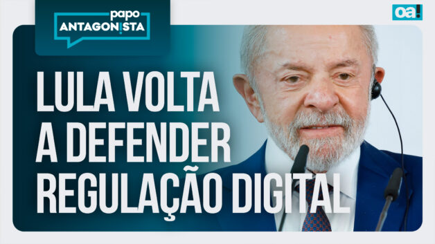 Papo Antagonista: Lula volta a defender regulação digital durante visita à Espanha