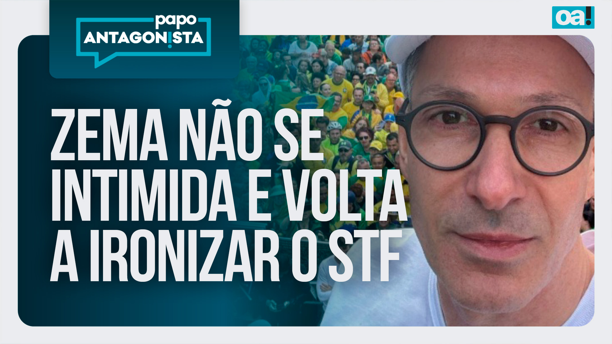 Papo Antagonista: Zema não se intimida e volta a ironizar ministros do STF