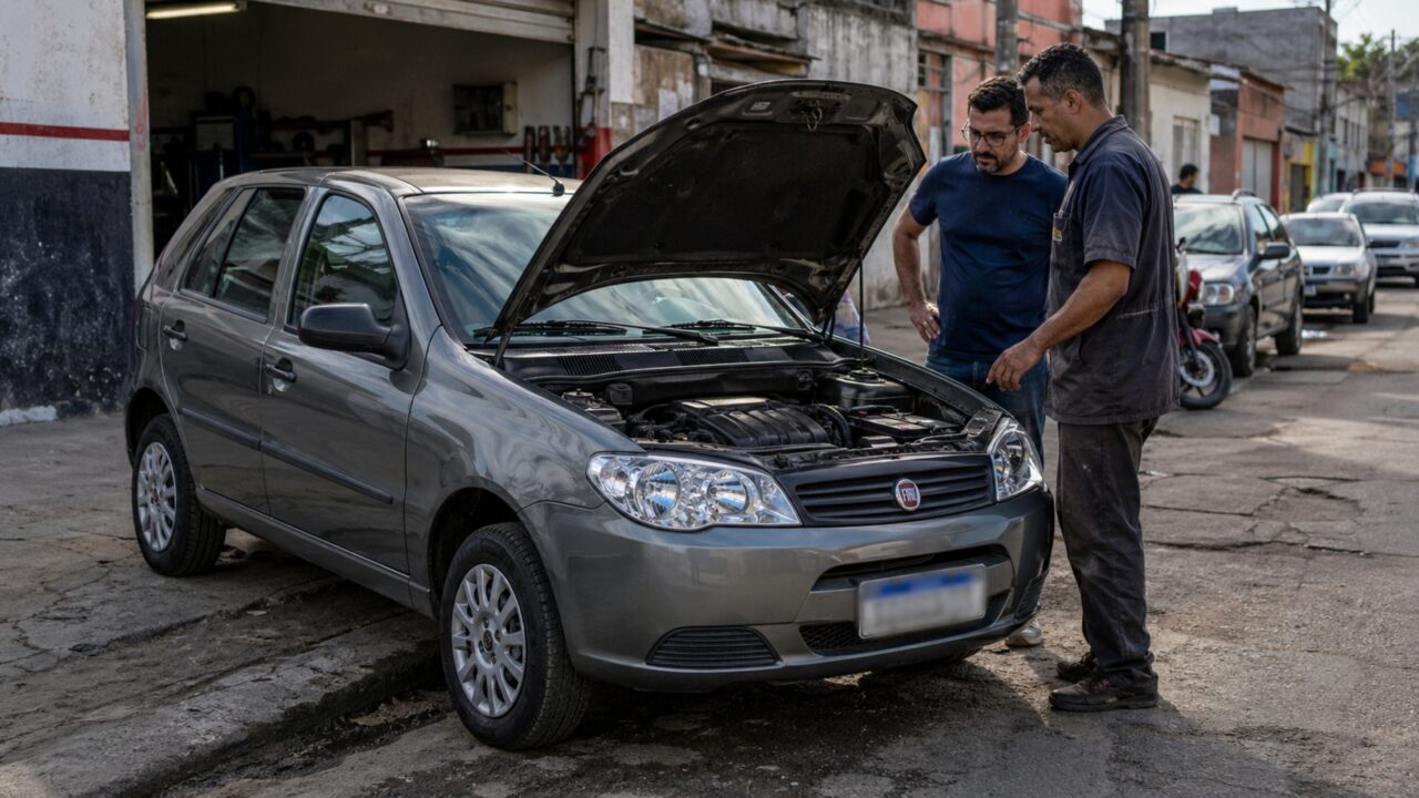 O hatch barato que saiu de linha, mas continua vivo por manutenção simples e motor conhecido
