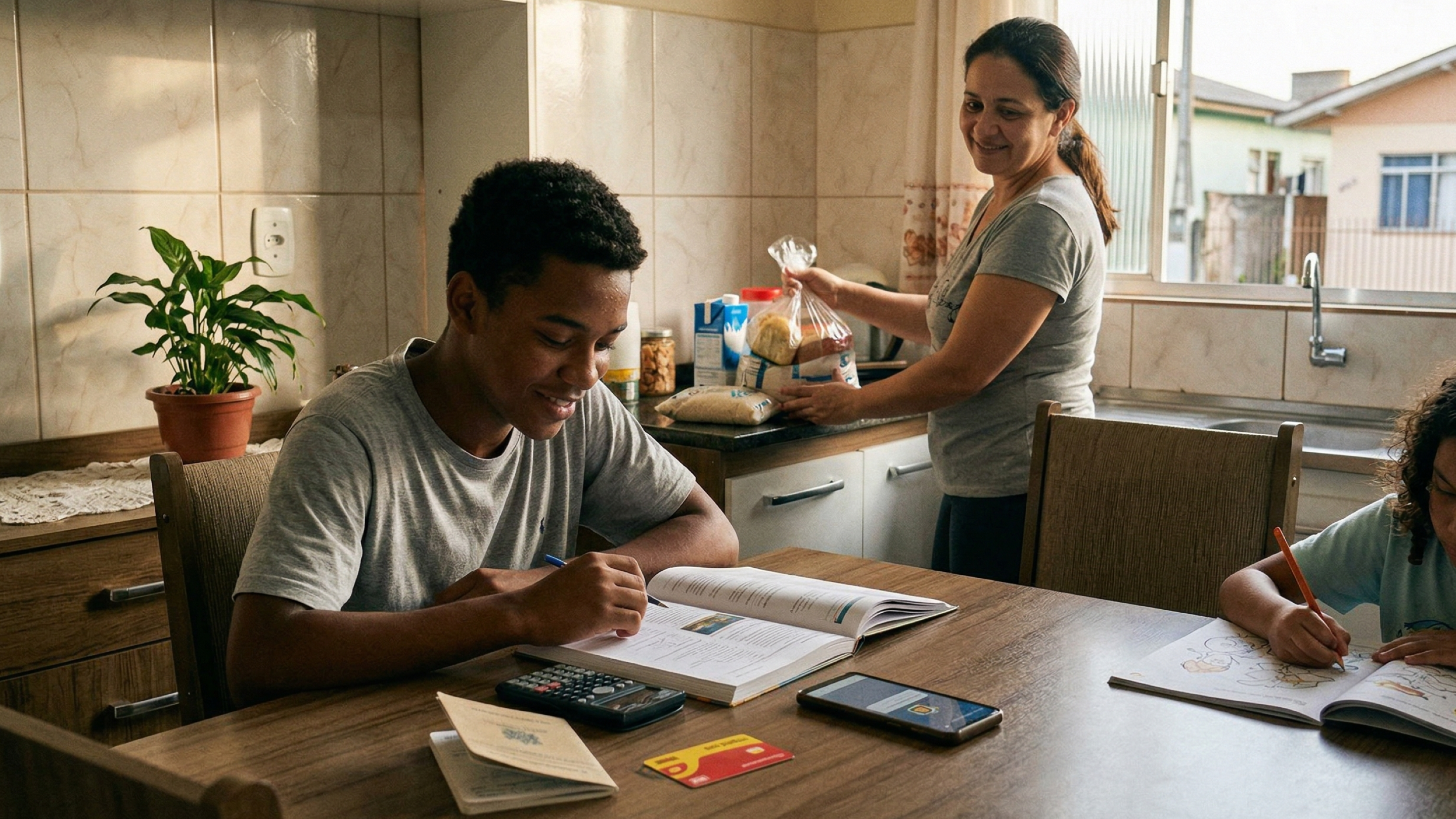 Pé-de-Meia virou benefício estratégico para famílias ao aliviar o orçamento sem tirar o foco dos estudos