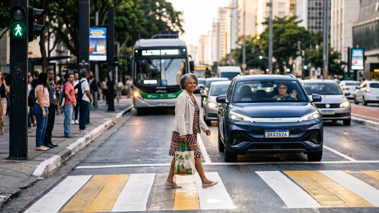 O que a legislação atual diz sobre a segurança no trânsito para pedestres em 2026
