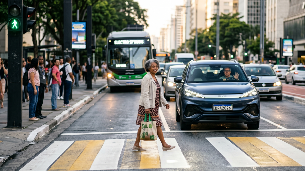 O que a legislação atual diz sobre a segurança no trânsito para pedestres em 2026