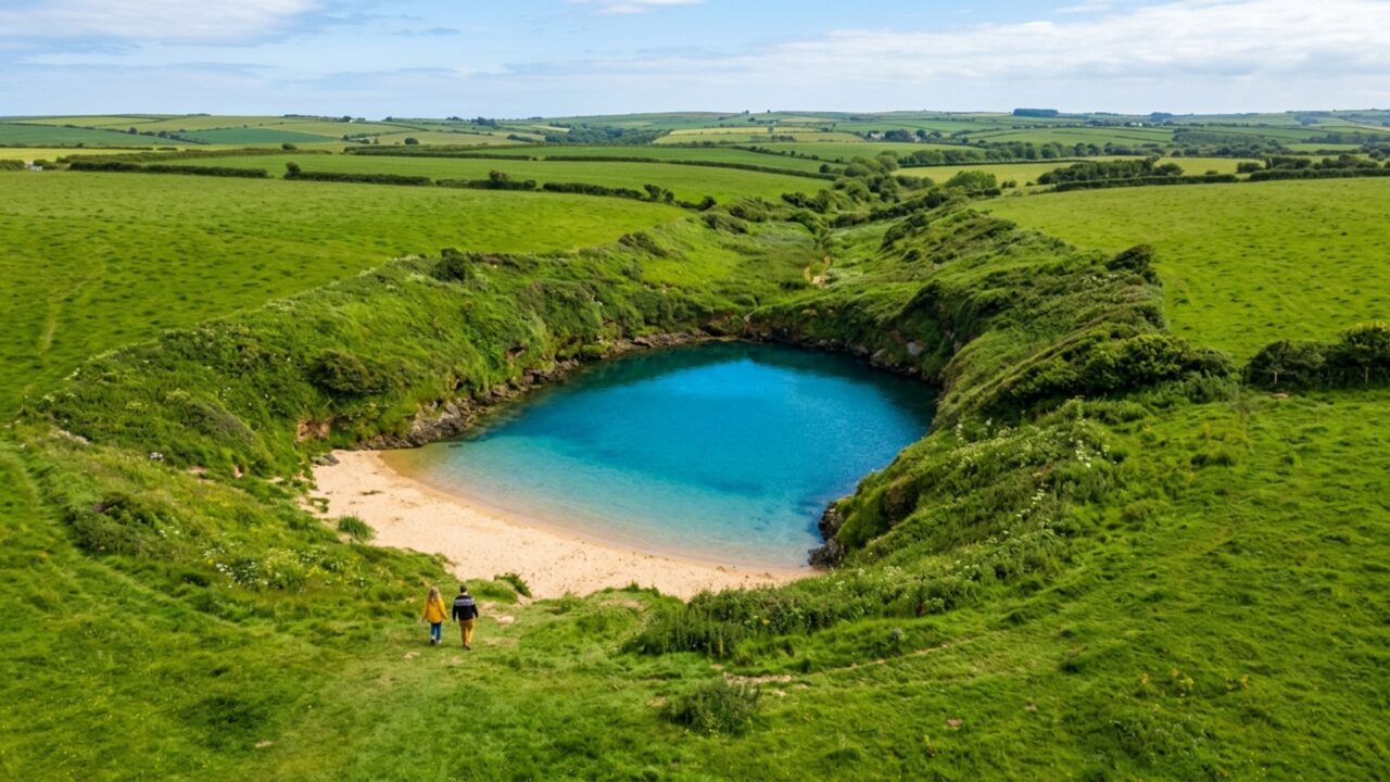 A menor praia do mundo tá longe do mar e intriga cientistas por ter água salgada