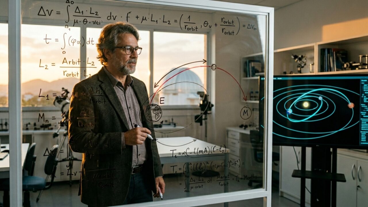 Professor brasileiro descobriu uma rota de ida e volta para Marte em apenas 7 meses