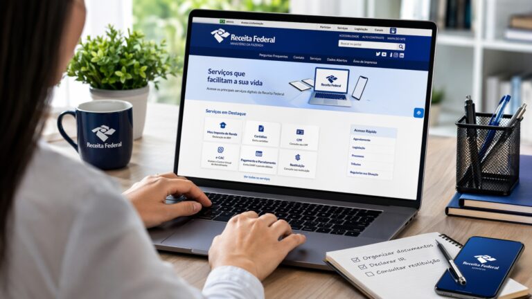 Receita Federal atualiza regras para acesso a serviços digitais em 2026