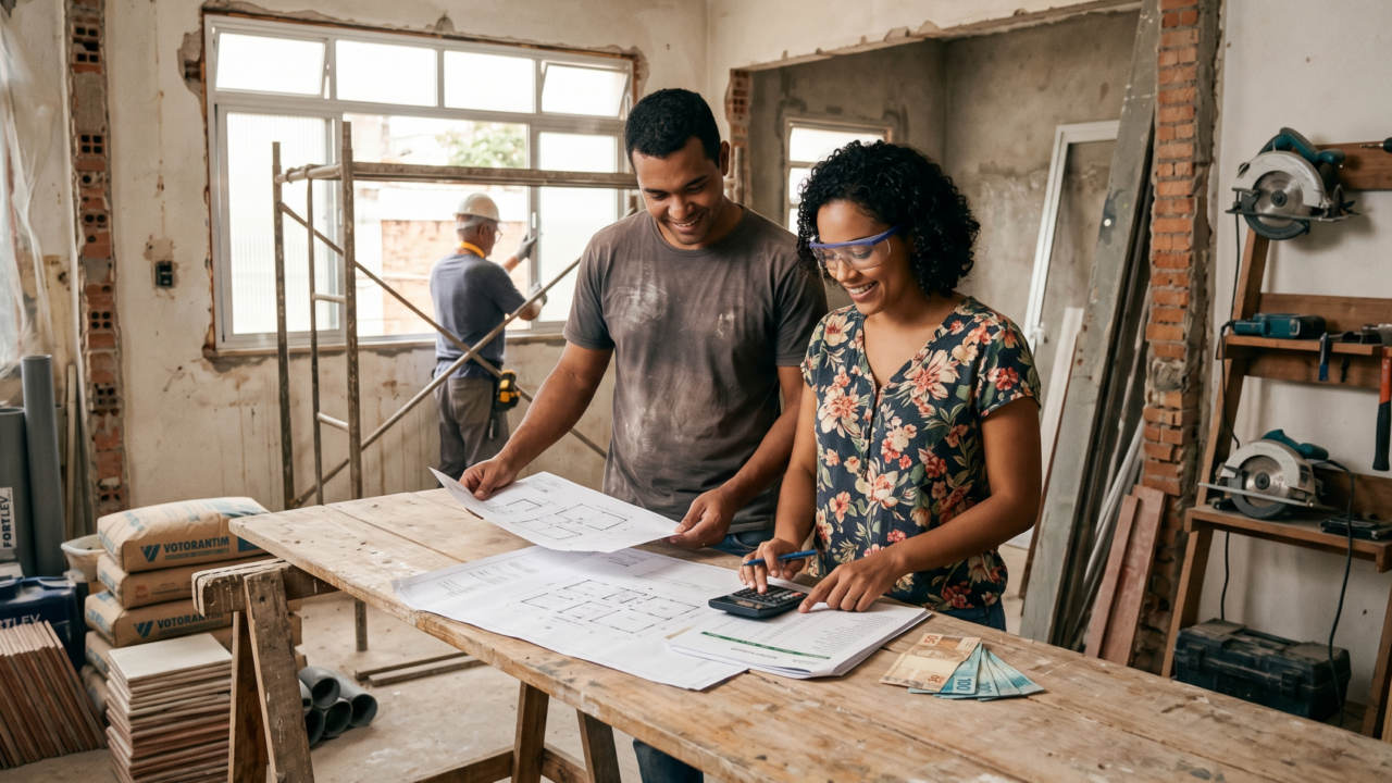 O crédito para reforma da casa ganhou força, mas quando ele ajuda e quando vira armadilha