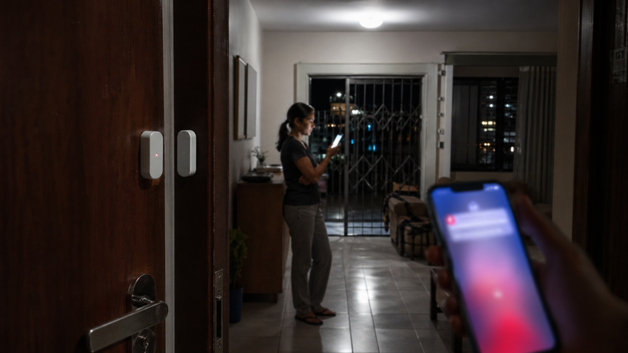 O acessório simples que avisa quando porta ou janela abre e pode reforçar a segurança da casa