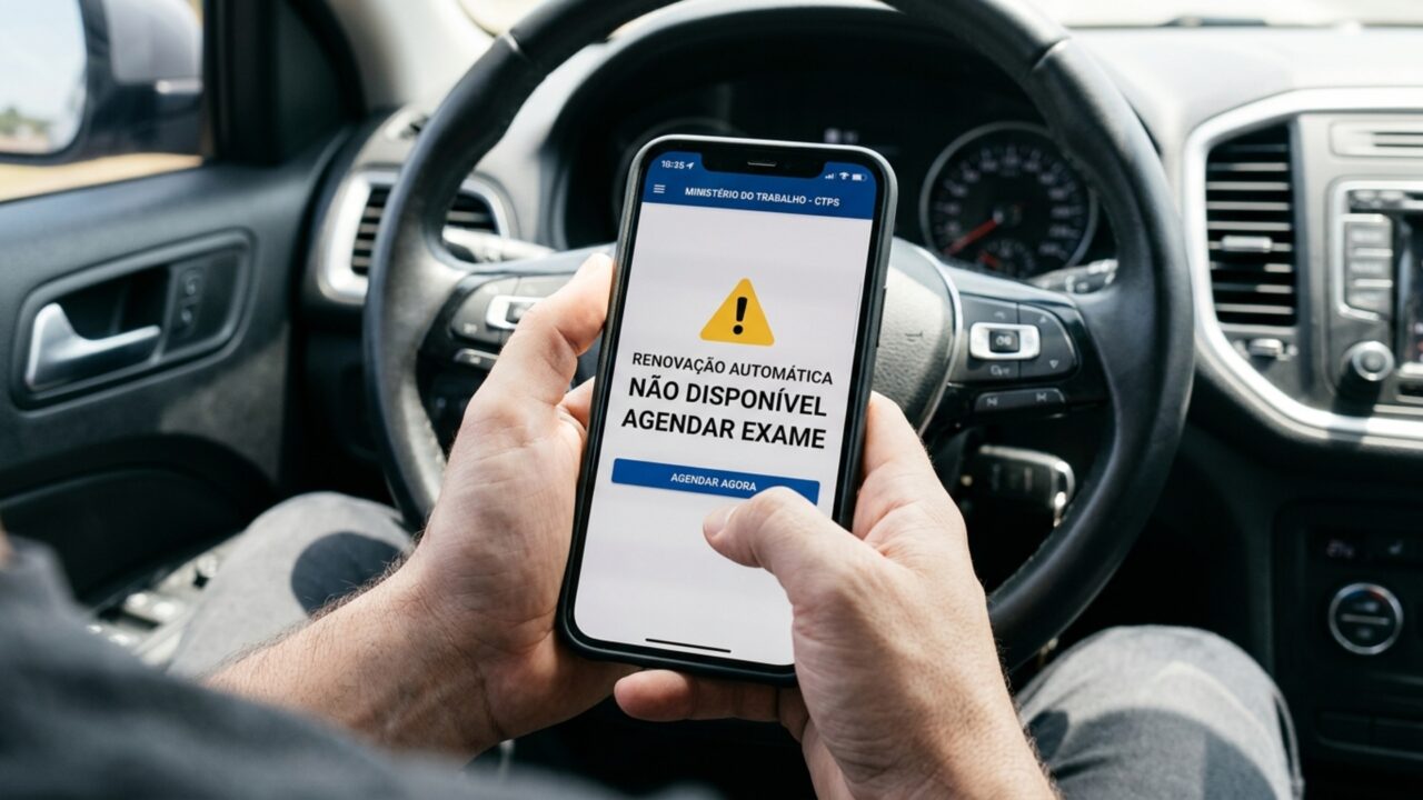 Detran emite comunicado sobre novas regras para renovação da CNH de motoristas entre 50 a 69 anos em 2026