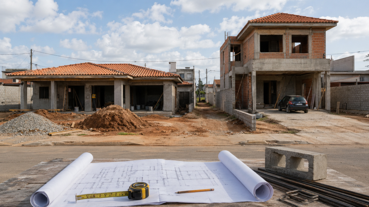Casa térrea ou sobrado: qual construção costuma sair mais em conta?
