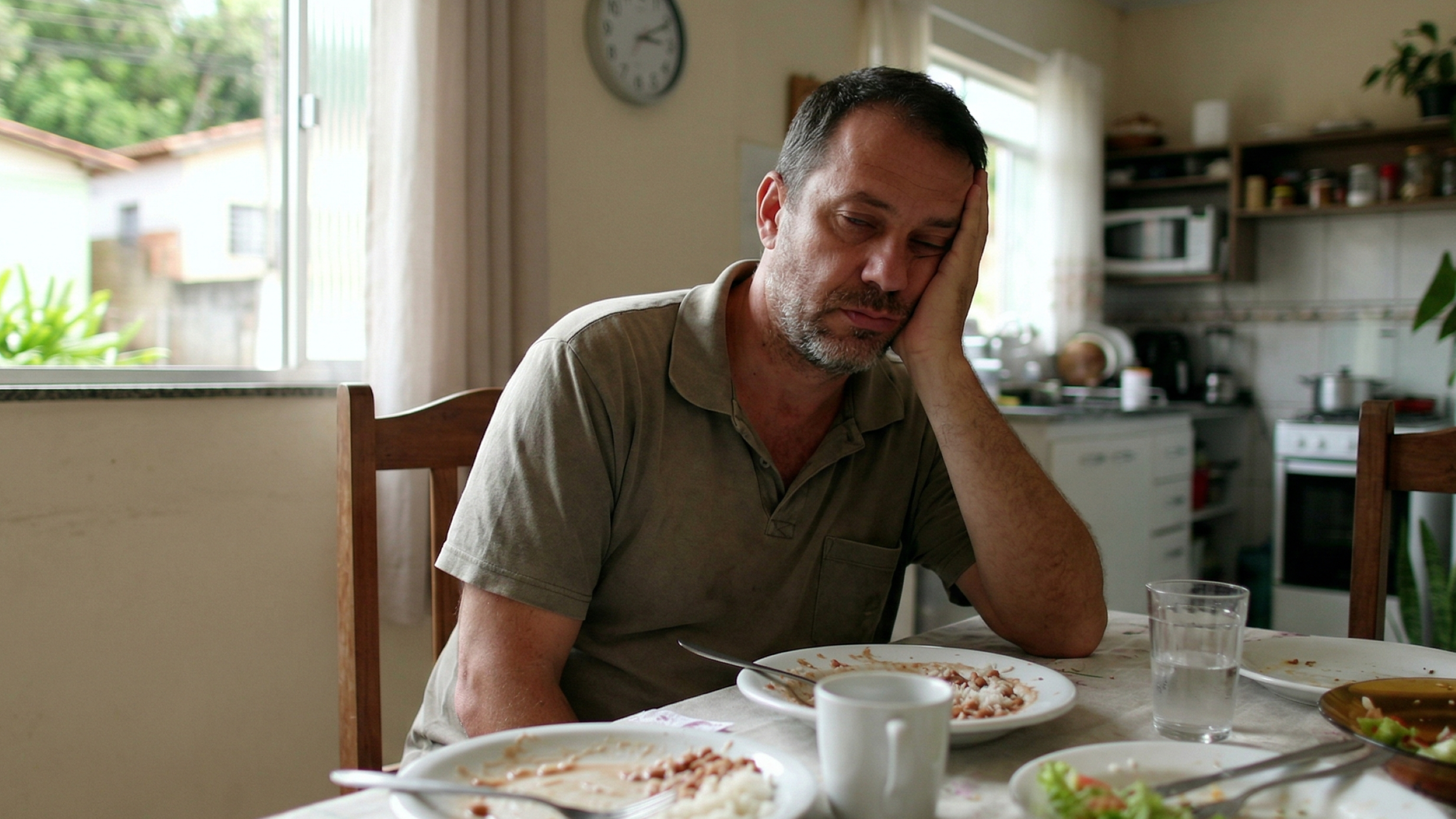 Por que algumas pessoas sentem sono logo depois do almoço?