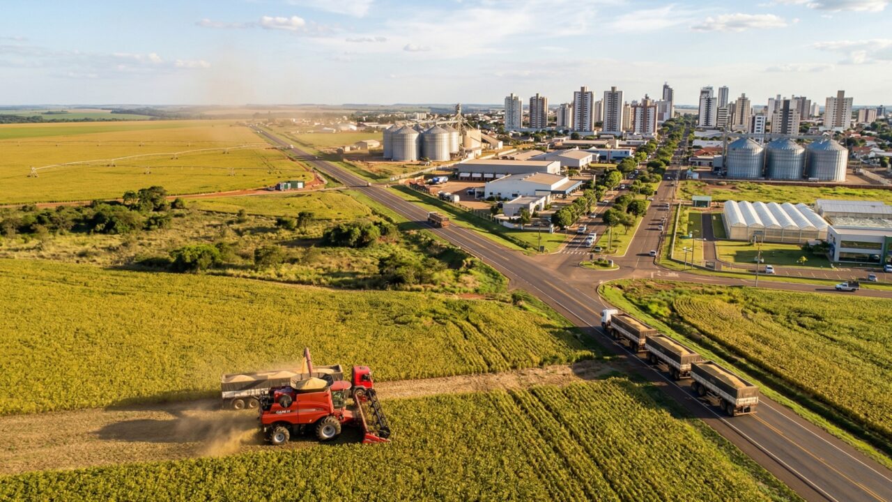 A cidade brasileira que saiu de um começo precário e se transformou em potência global do agronegócio