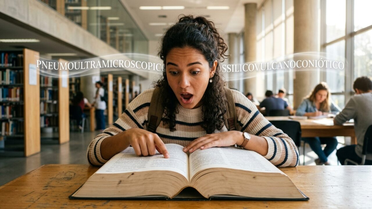 A palavra quase impronunciável com 46 letras que foi oficializada como a maior de toda a língua portuguesa