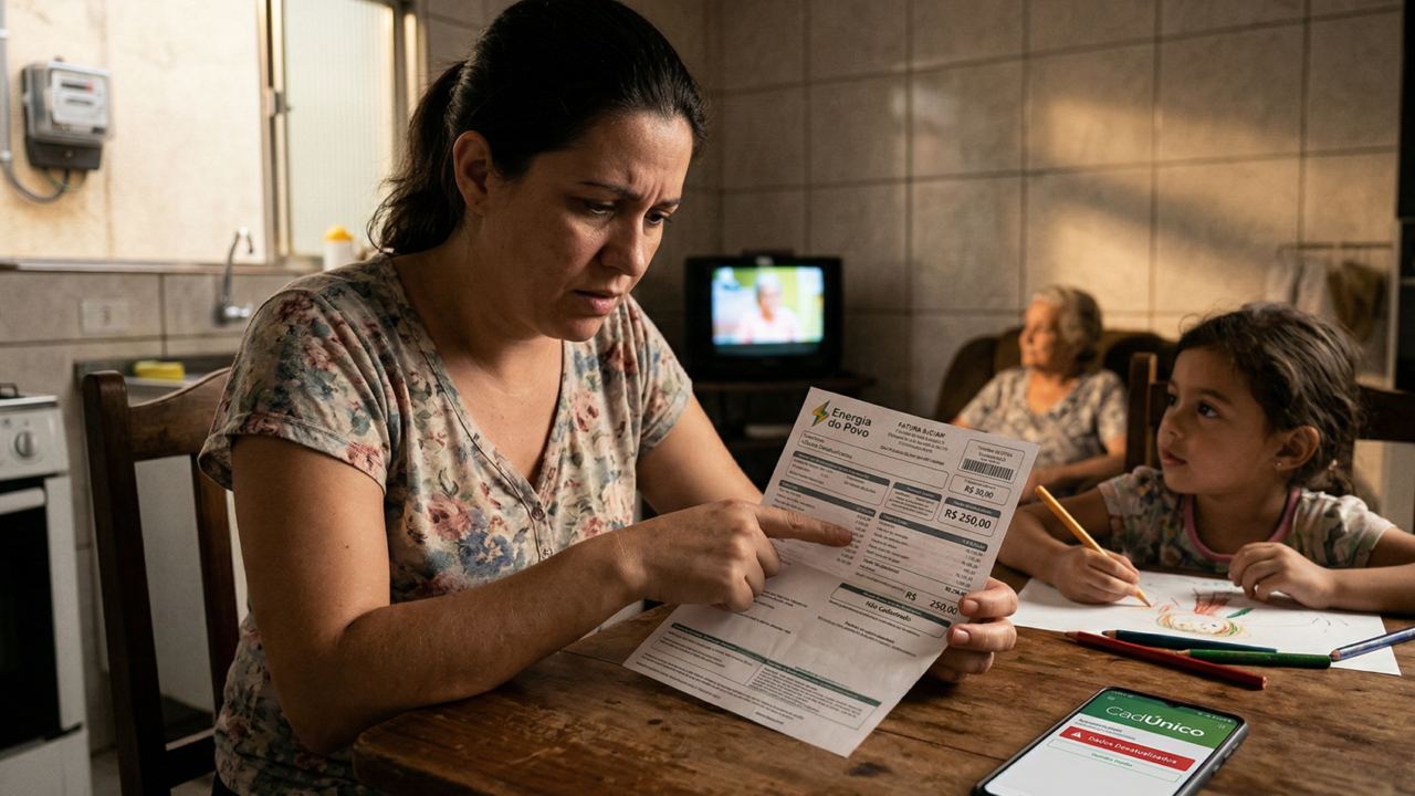 Quem recebe benefício social pode estar pagando luz mais cara do que deveria