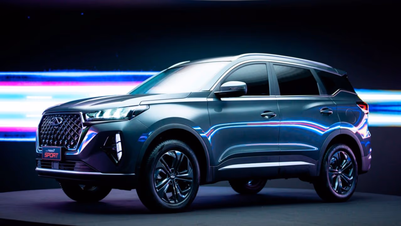 Com consumo de 36,4 km/l, o Chery Tiggo 7 alcança outro patamar entre os SUVs médios