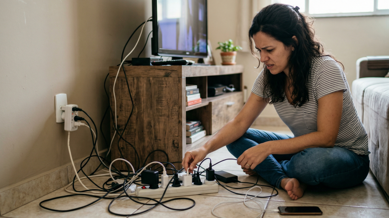 Tomadas mal planejadas seguem entre os erros mais irritantes da construção residencial