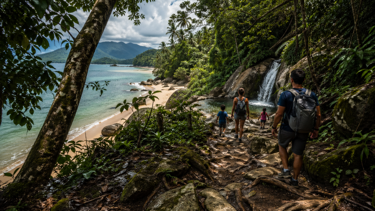 O destino litorâneo que une praias calmas, Mata Atlântica e cenários preservados em SP