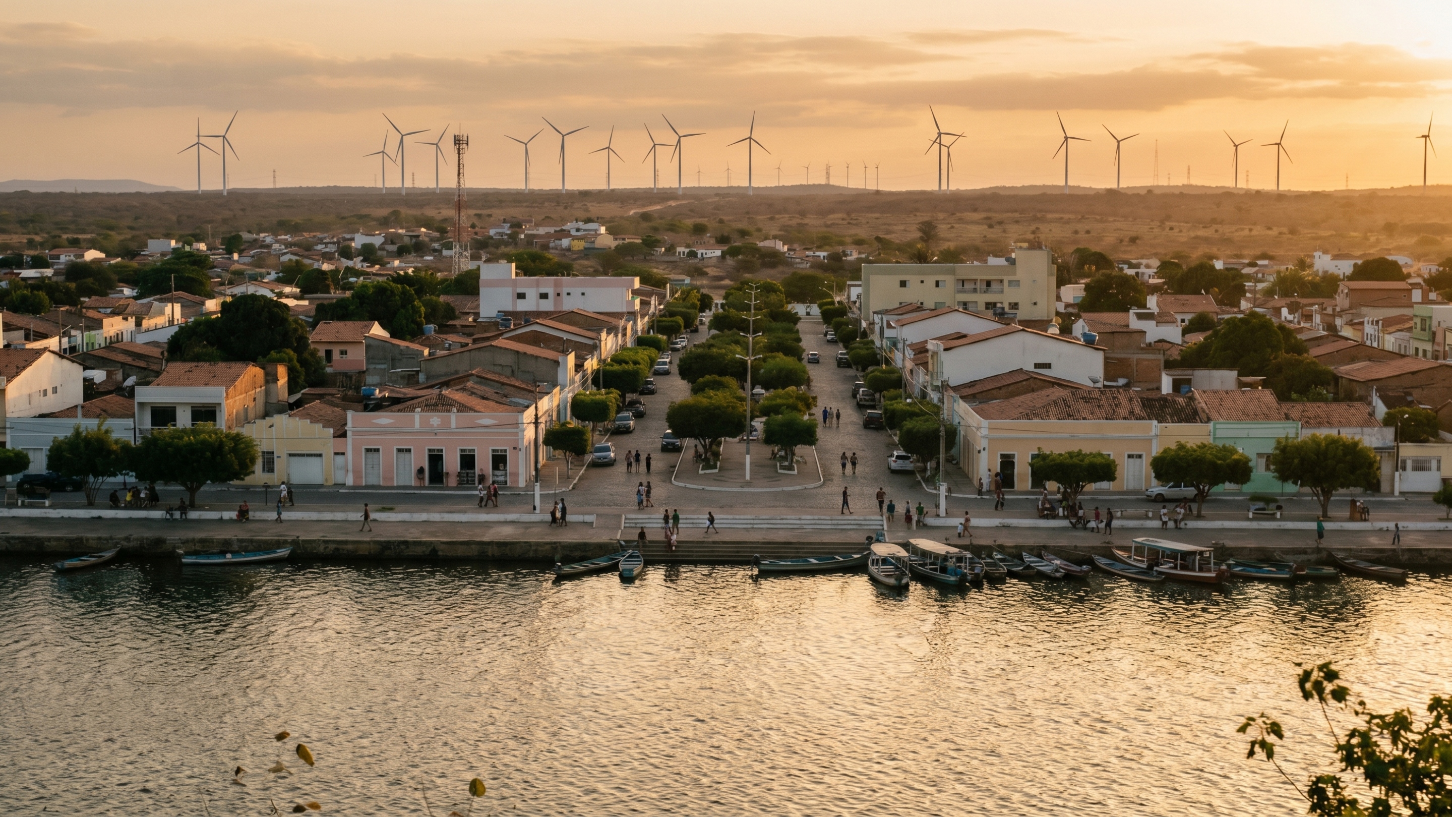 Reconstruída em 1974 depois de ser inundada: a pequena cidade que produz energia limpa suficiente para abastecer mais de 4,5 milhões de residências