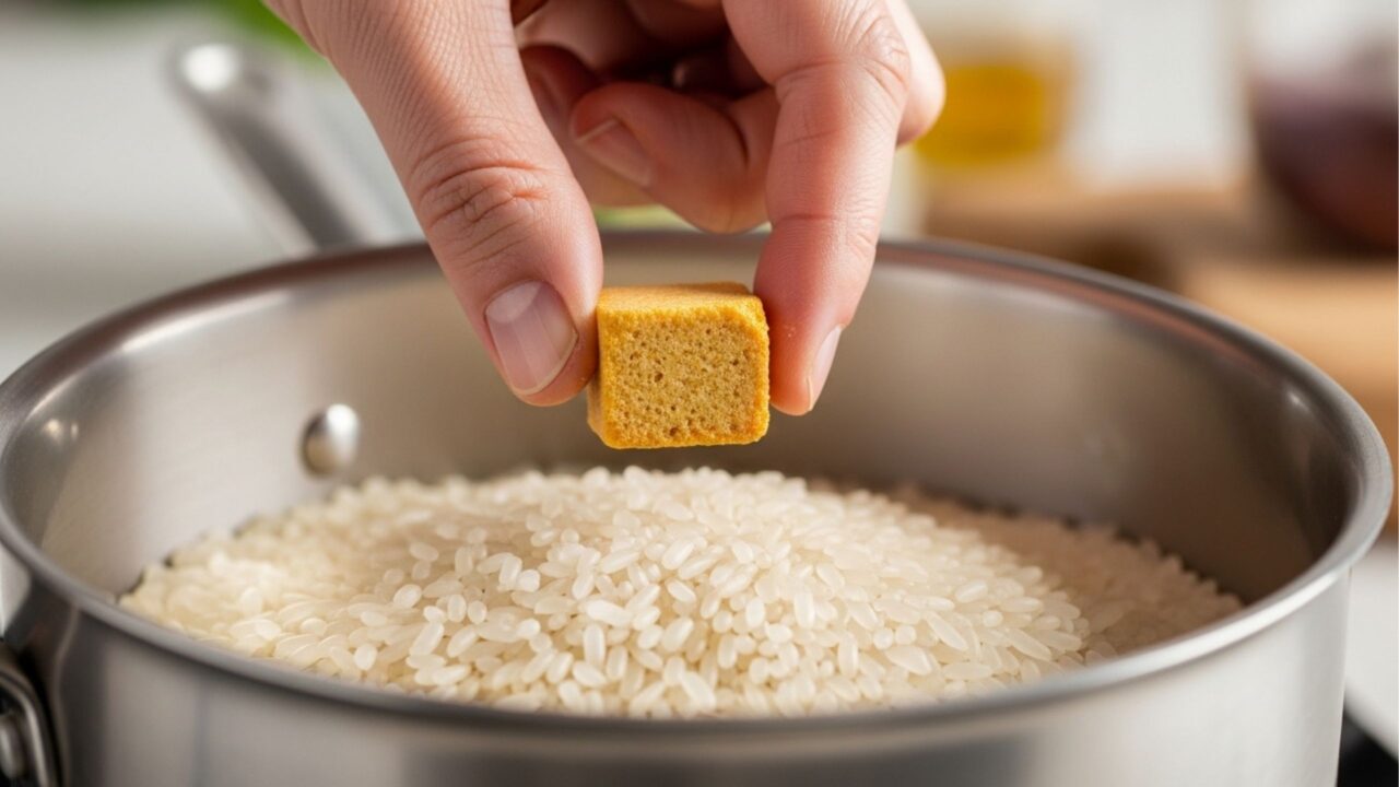 Adicionar caldo de galinha no preparo do arroz transforma o sabor e a experiência gastronômica