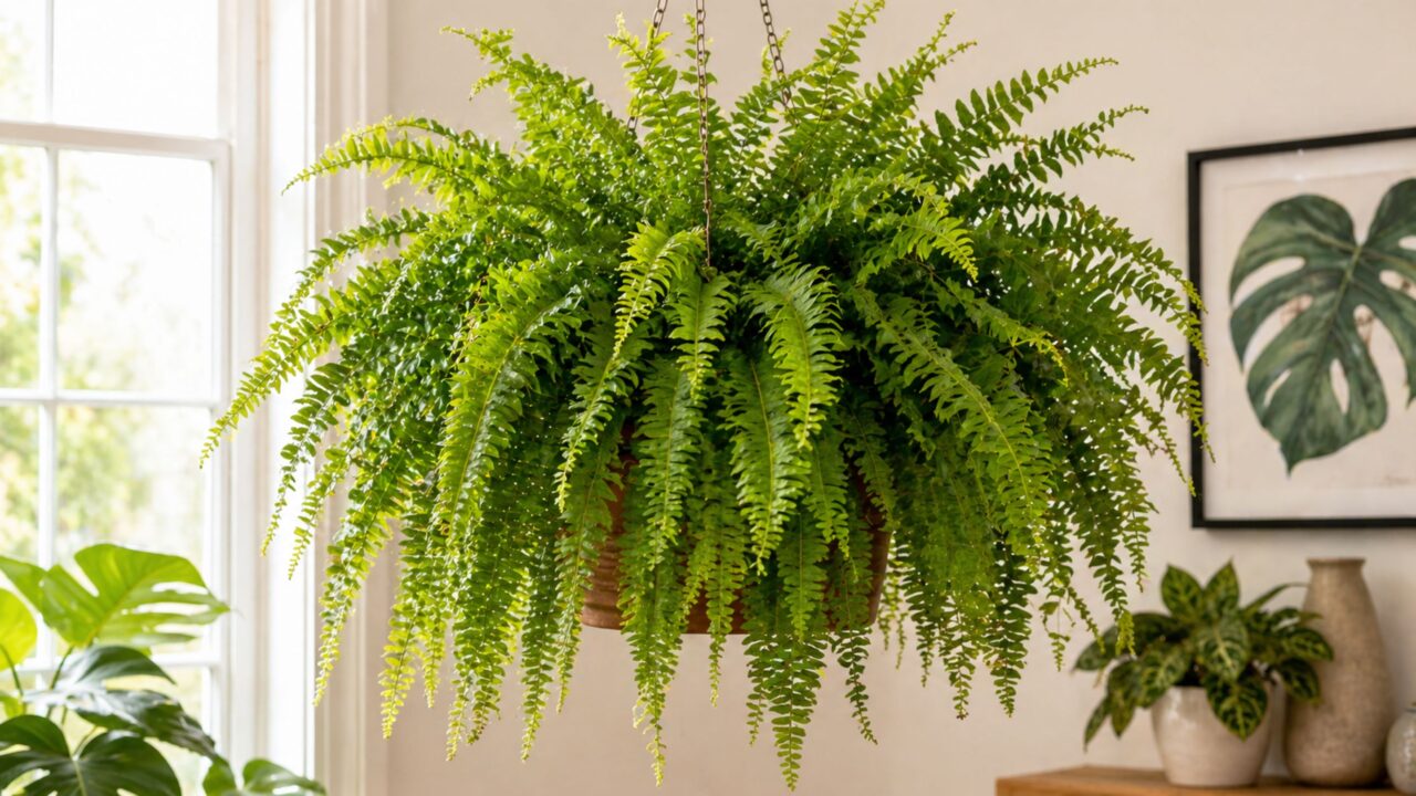 O segredo das samambaias perfeitas que ficam sempre verdes e cheias mesmo dentro de casa