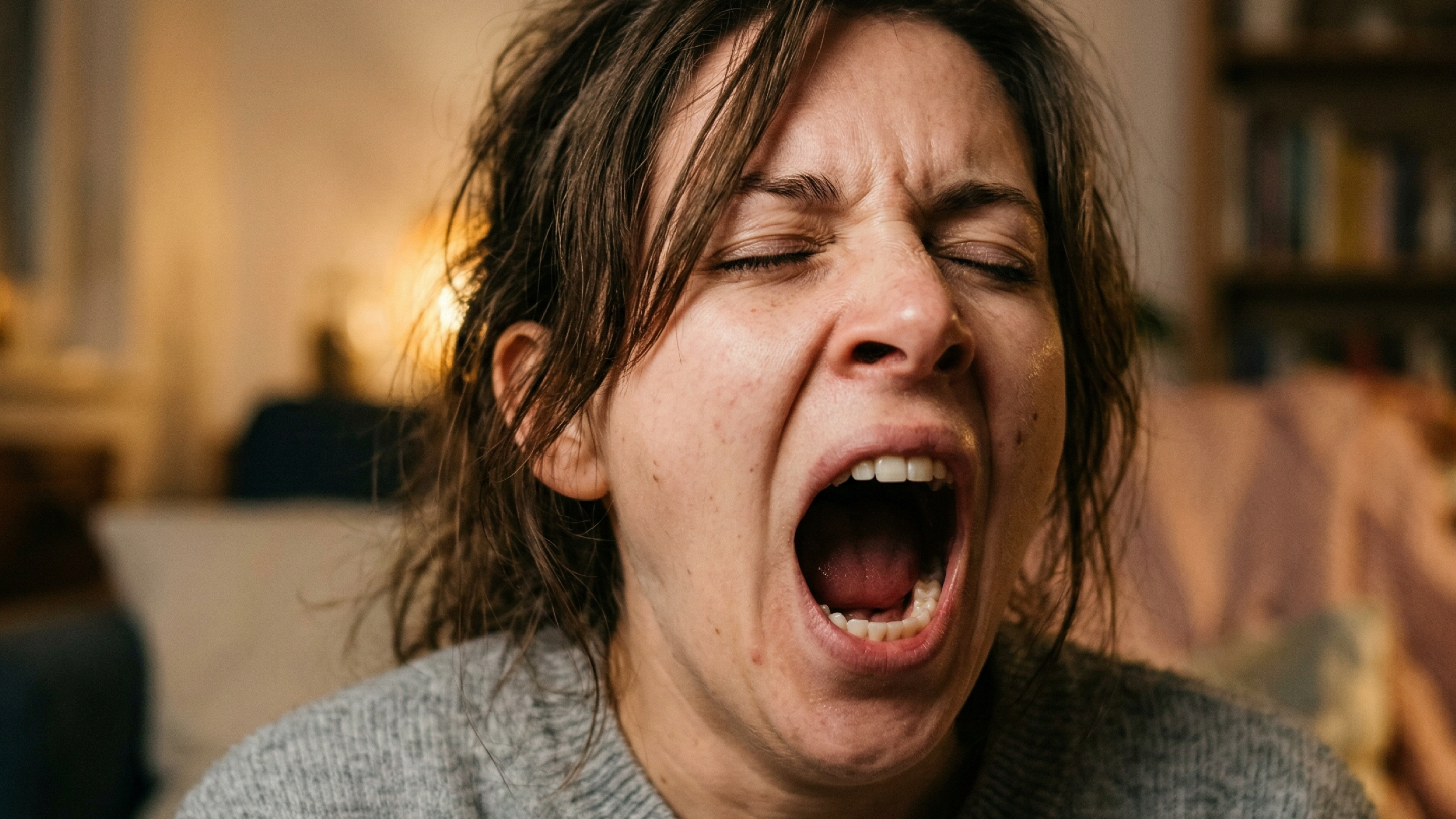 Nem sempre é sono: por que a gente boceja até em momentos de tédio, foco baixo e estresse